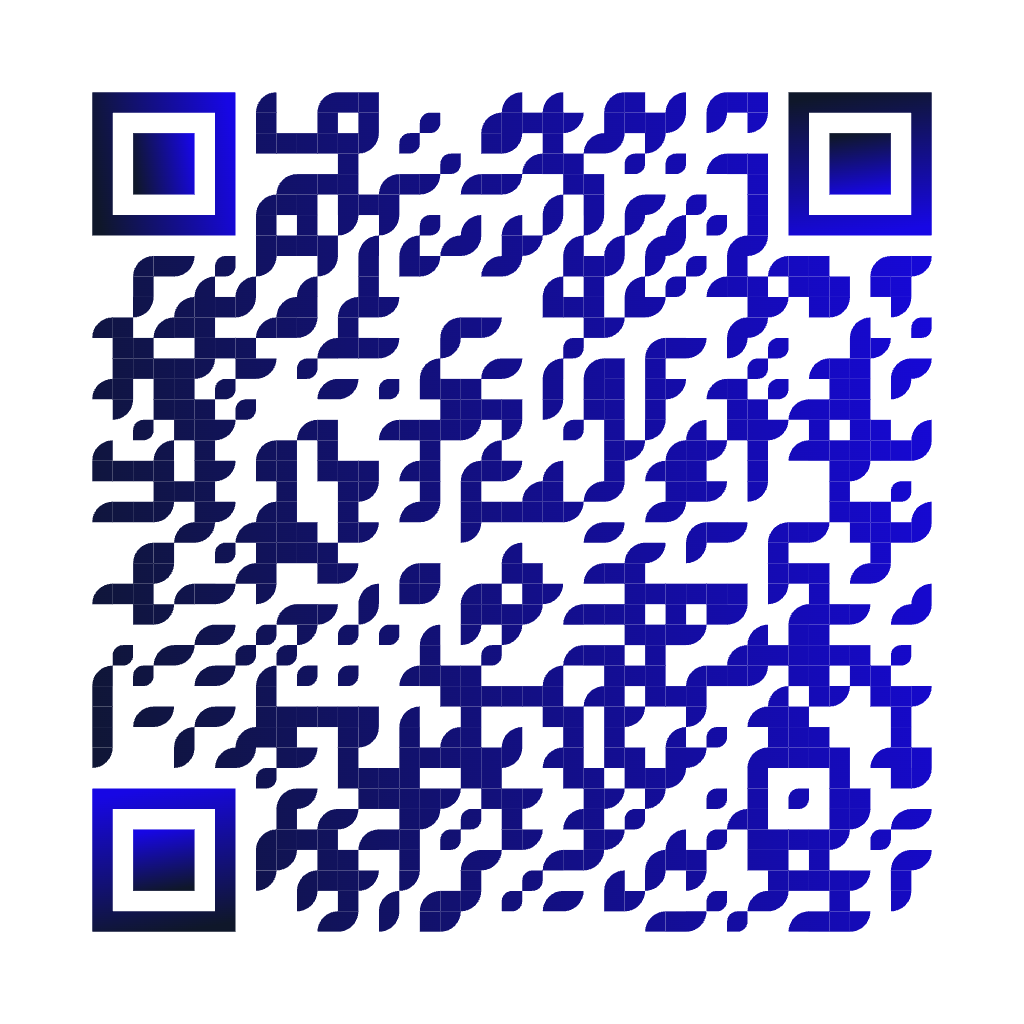 QR Na mesa, exportado do editor do MelodyQR