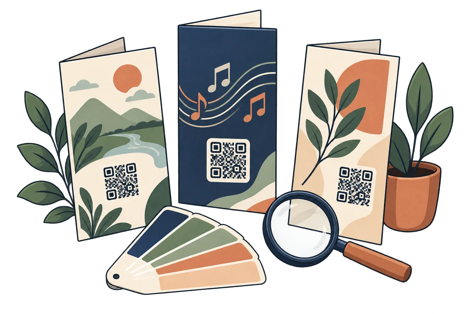 Entre variantes creativas. Dale a cada variante un SmartLink distinto. Compará escaneos con el volumen distribuido y las conversiones del cliente; escaneos no son ventas.
