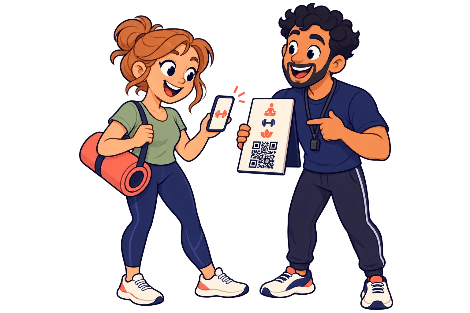 No material para alunos. Compartilhe oficinas e novas atividades para que alunos descubram mais do que seu espaço oferece.