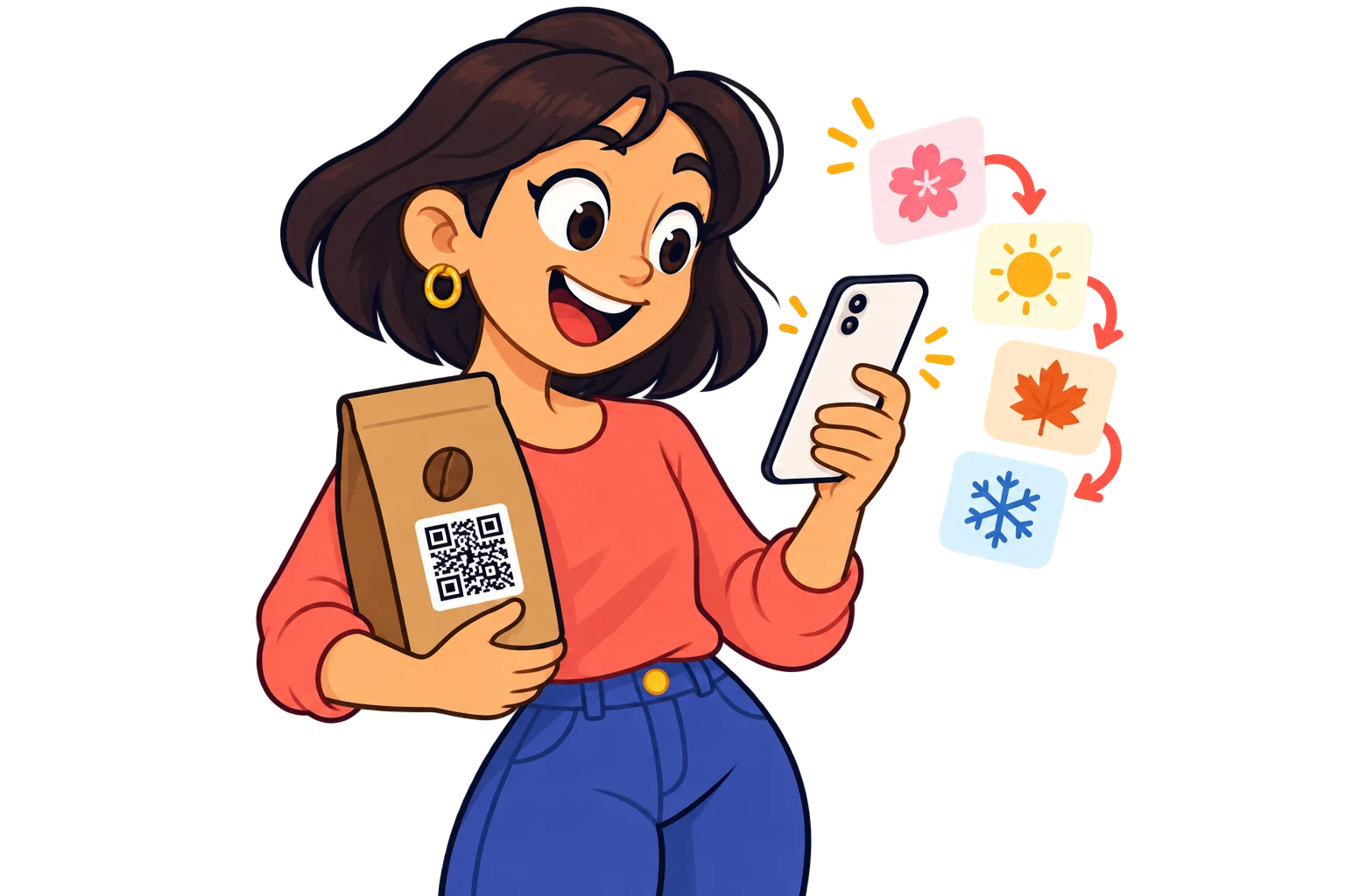 Across large production runs. For large brands: include a dynamic QR in the packaging artwork before production. Update the campaign even after distribution, without replacing the packaging in stock. Use separate SmartLinks by product line or market when each needs its own content and scan reporting.