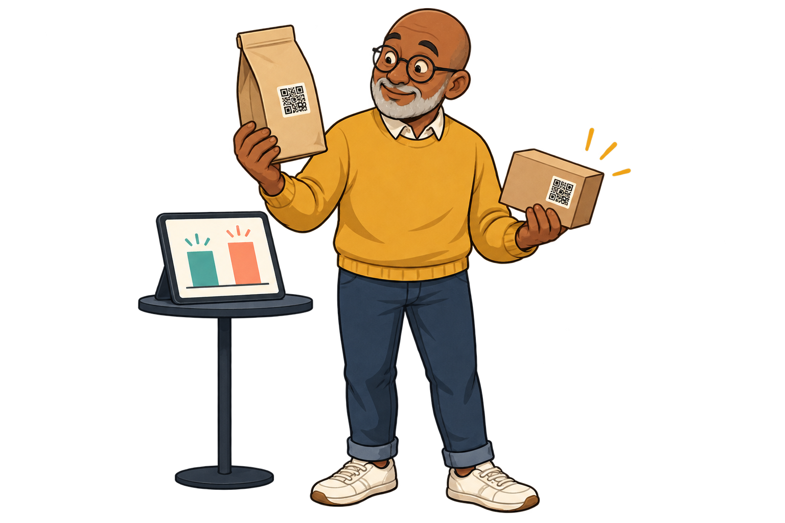 On trial packaging. Use separate SmartLinks for two placements on small, comparable batches. Scan counts give you a signal about visibility before committing to a larger print run.