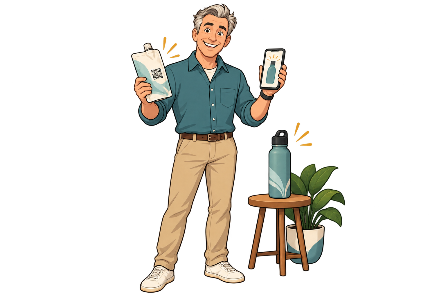 On a refill pouch. Link the QR to compatible refills or your shop. Update that destination when the range changes and watch scan activity to plan clearer reorder instructions.